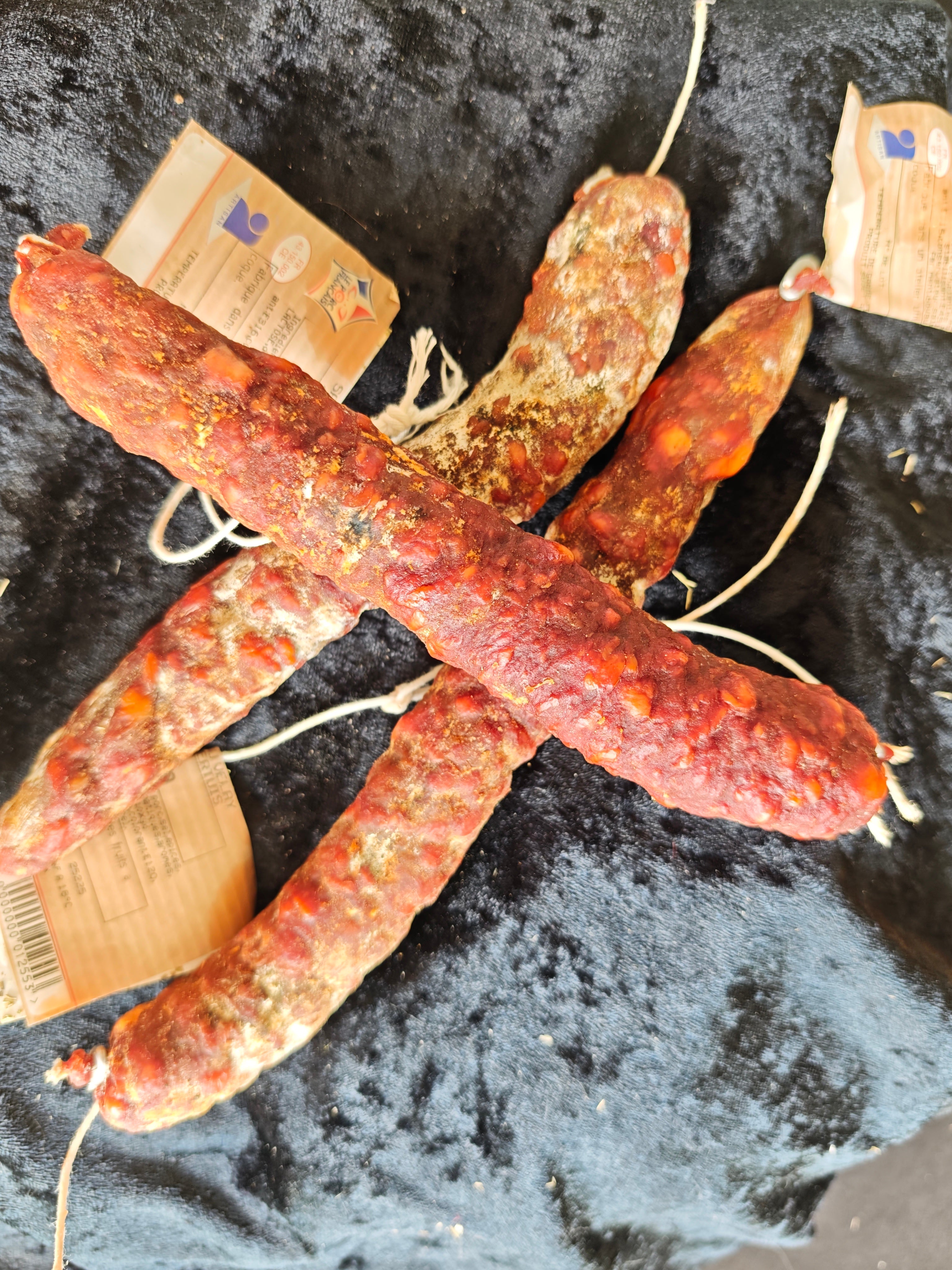 chorizo epicé et parfumé