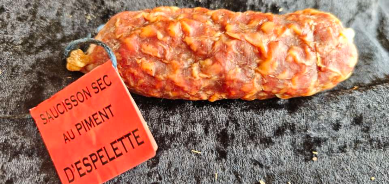 saucisson au piment d'Espelette